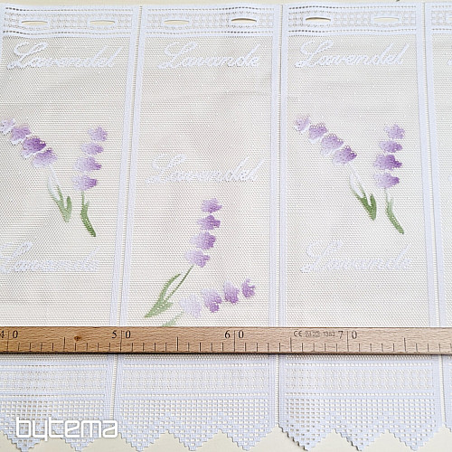 Cortina jacquard moderna para vidrieras LAVANDA NUEVO