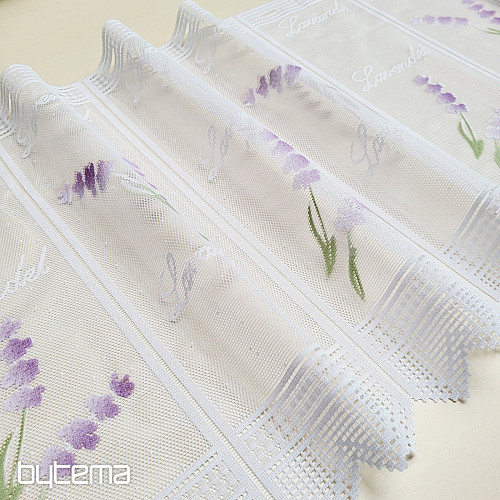 Cortina jacquard moderna para vidrieras LAVANDA NUEVO