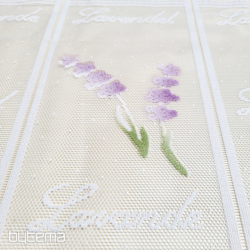 Cortina jacquard moderna para vidrieras LAVANDA NUEVO
