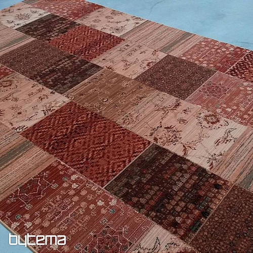Alfombras de lana de lujo KASHQAI PATCHWORK crema