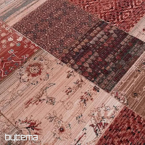 Alfombras de lana de lujo KASHQAI PATCHWORK crema