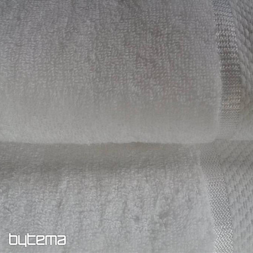 Toalla y toalla de baño MIKRO blanca