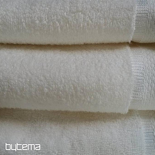 Toalla y toalla de baño MIKRO crema