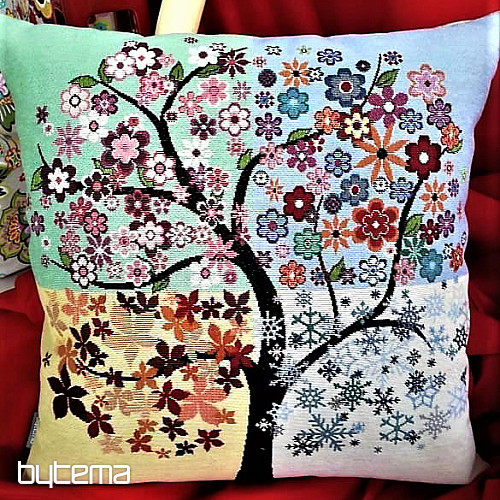 Funda de cojín tapiz ÁRBOL 4 SEASONS