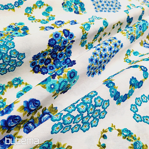 Tela decorativa AROAN azul