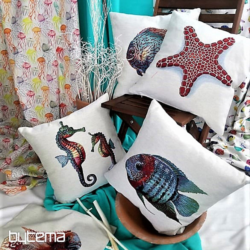 Funda de cojín tapiz OCEAN LIFE 3