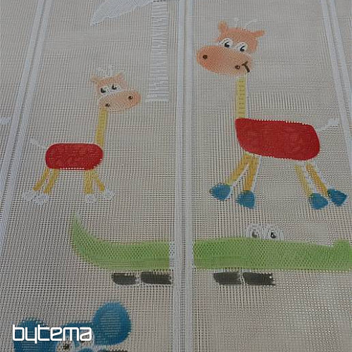 Cortina infantil para vidrieras ANIMALES