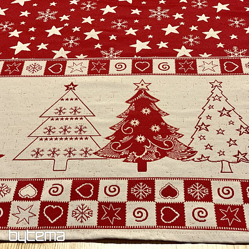Manteles tapizados, pañuelos ARBOL DE NAVIDAD II