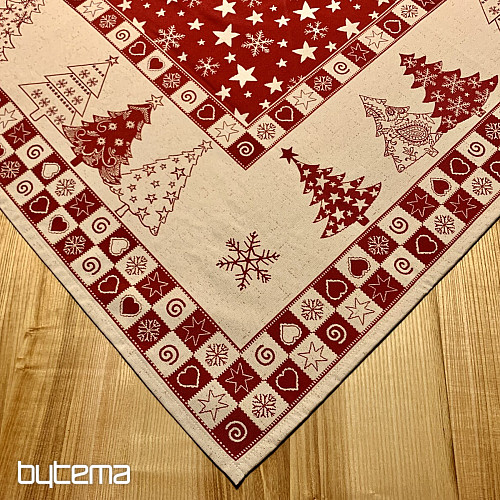 Manteles tapizados, pañuelos ARBOL DE NAVIDAD II