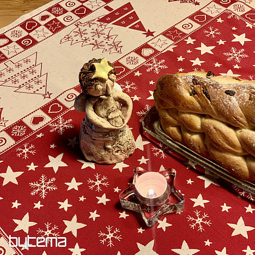 Manteles tapizados, pañuelos ARBOL DE NAVIDAD II