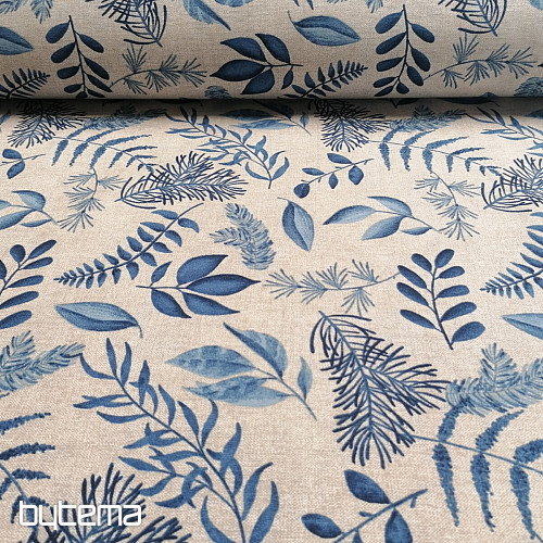 Tela decorativa HELECHO AZUL
