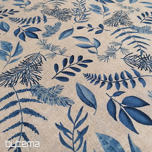 Tela decorativa HELECHO AZUL