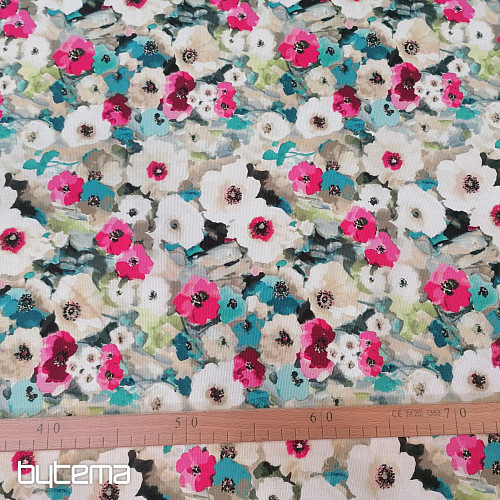 Tela decorativa MONET flores