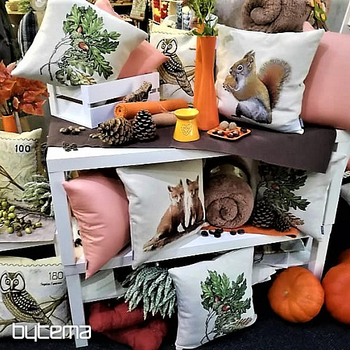 Funda de almohada decorativa POST STAMP PÁJAROS