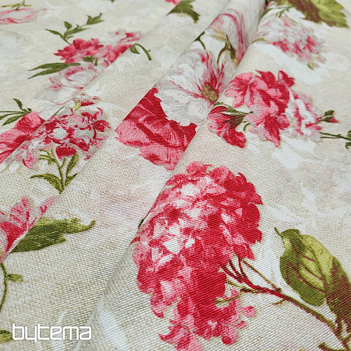 Tela decorativa HORDENZIE LEONE beige