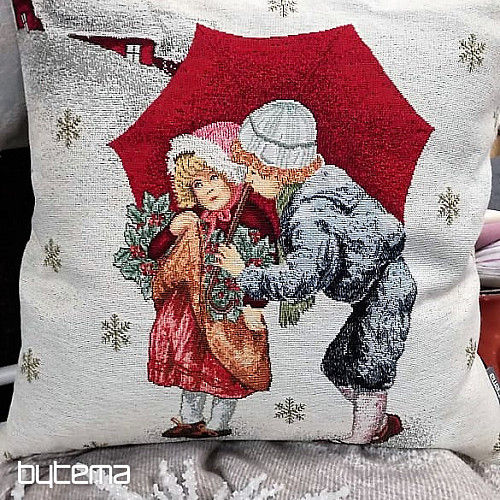 Funda tapiz navideño BESO DE NAVIDAD 2