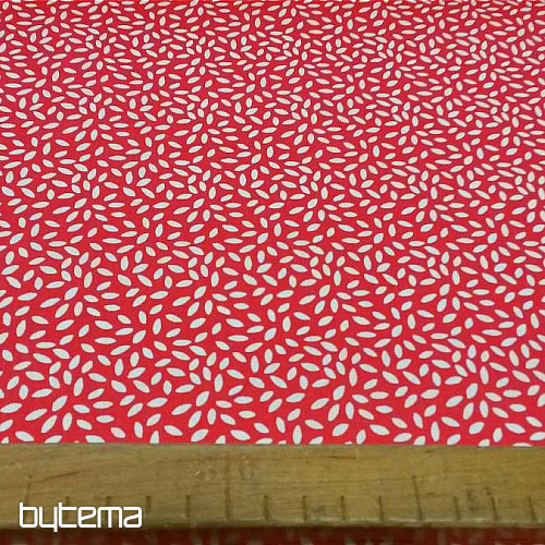 Tela de algodón STILI rojo rojo