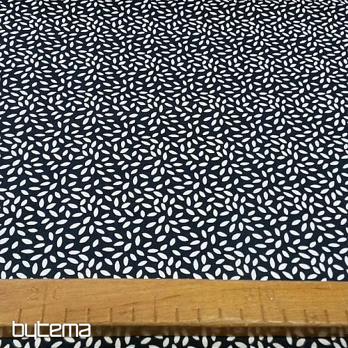 Tela de algodón STILI azul marino
