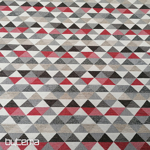 funda de tela LUSA triángulo rojo
