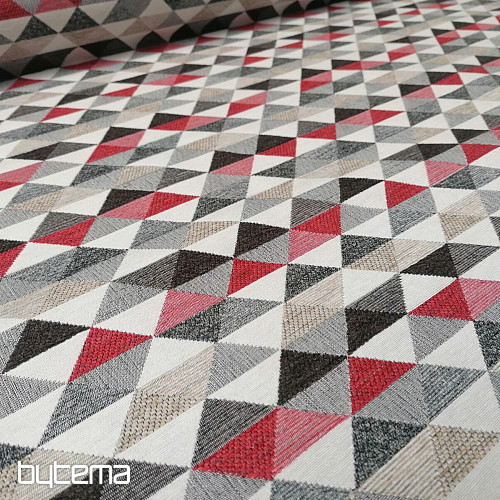 funda de tela LUSA triángulo rojo