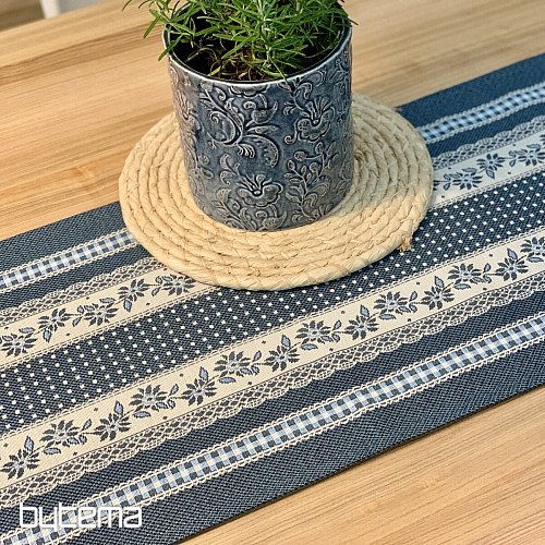 Mantel tapiz y mantón SELSKÁ JIZBA azul