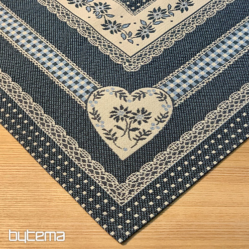 Mantel tapiz y mantón SELSKÁ JIZBA azul