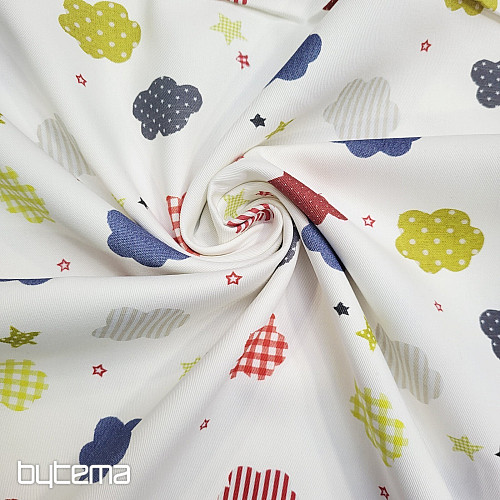 Tela decorativa infantil NUBES