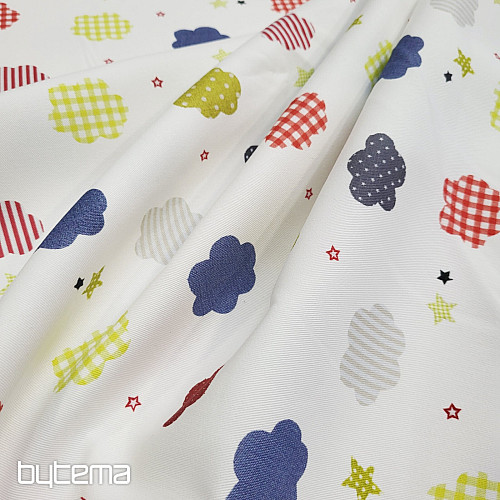 Tela decorativa infantil NUBES