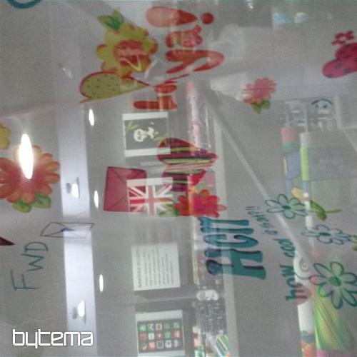 Cortina infantil voile HAPPY