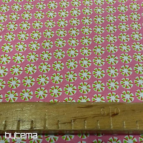 Tela de algodón SOTANG rosa