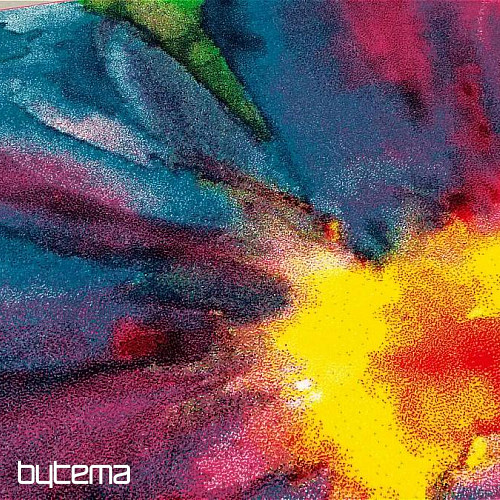 Alfombra pieza MULTI COLOR Flor