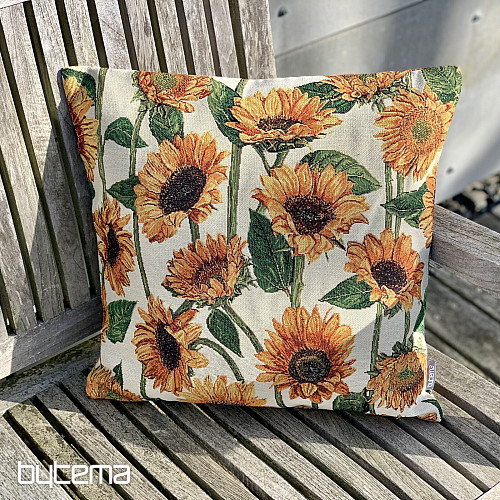 Funda de cojín tapiz GIRASOL