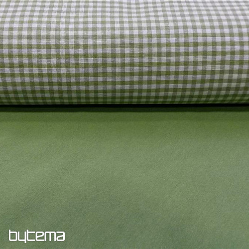 Tela decorativa monocolor LISO 603 verde