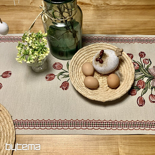 Manteles y pañuelos de gobelino TULIPÁNES