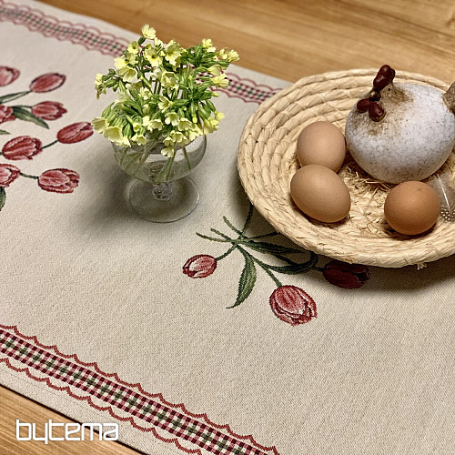 Manteles y pañuelos de gobelino TULIPÁNES