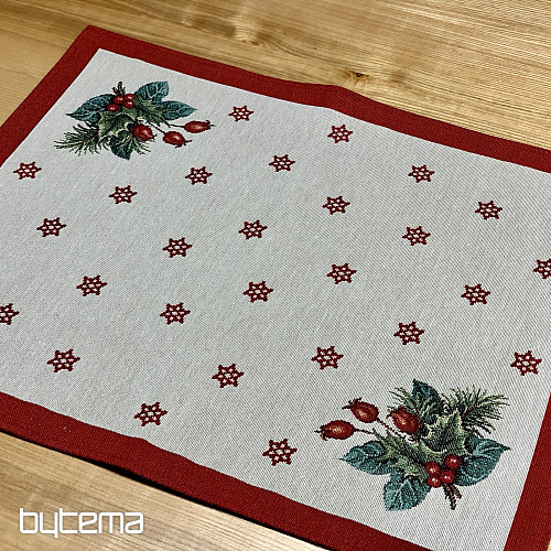 Mantel tapiz y pañuelo VELA DE NAVIDAD
