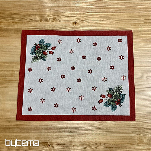 Mantel tapiz y pañuelo VELA DE NAVIDAD