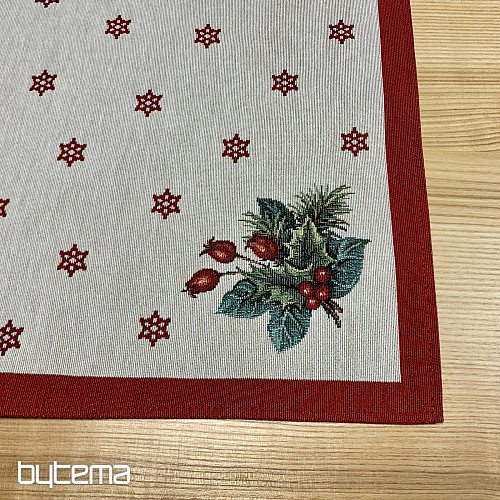 Mantel tapiz y pañuelo VELA DE NAVIDAD