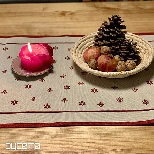 Mantel tapiz y pañuelo VELA DE NAVIDAD