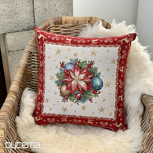Funda de almohada decorativa navideña CHRISTMAS STAR
