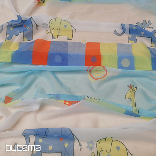 Cortina de voile infantil ANIMAL
