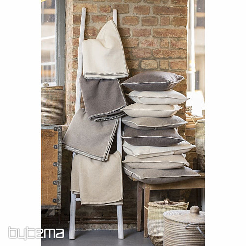 Funda de cojín SYLT - marrón gris 65