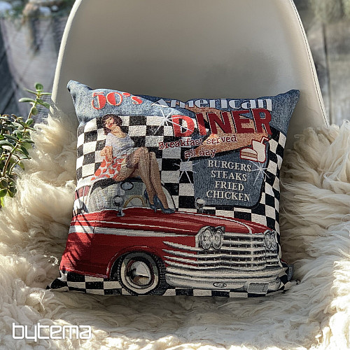 Funda de almohada tapiz AMERICAN DINER