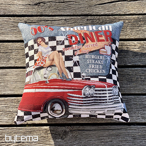 Funda de almohada tapiz AMERICAN DINER