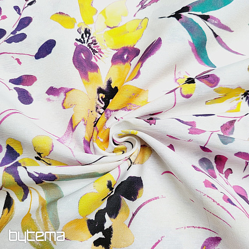 Tela decorativa ALENA flores lilas