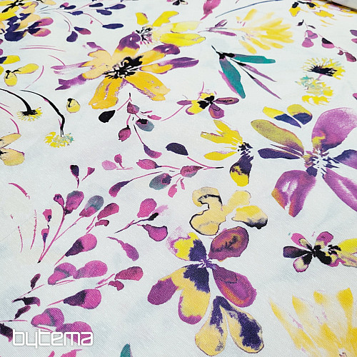 Tela decorativa ALENA flores lilas