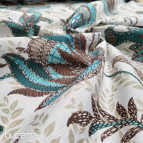 Tela decorativa DORKA turquesa
