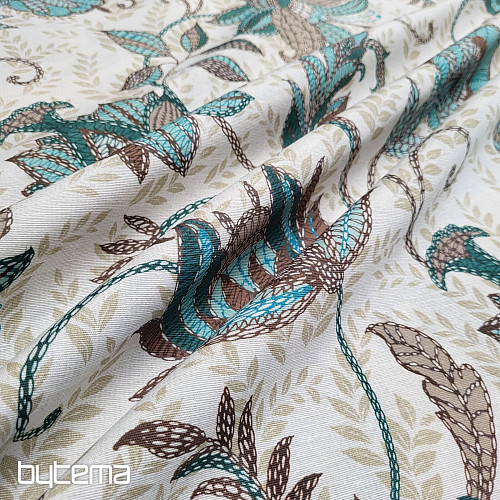 Tela decorativa DORKA turquesa