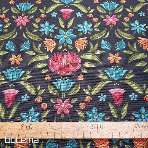 Tela decorativa MARIE negro