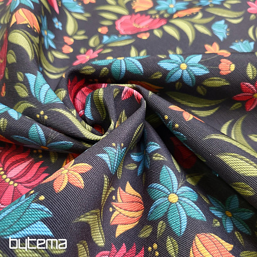 Tela decorativa MARIE negro